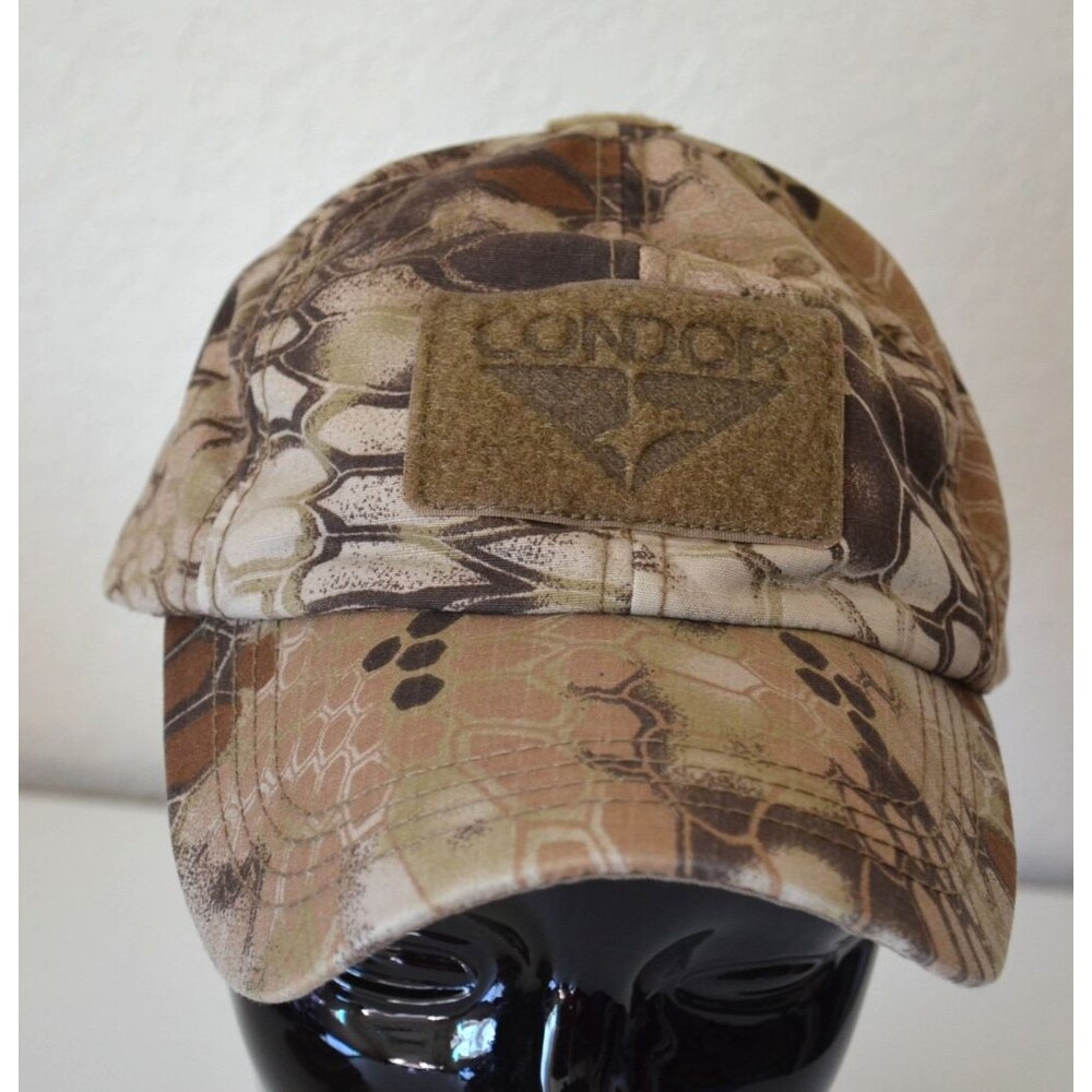 Condor Hat Cap Strap Back Camo Camouflage Tactical Patch Mens Operator